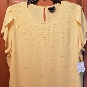 Yellow blouse